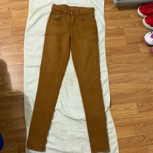 levis jeans color-light brown size-26